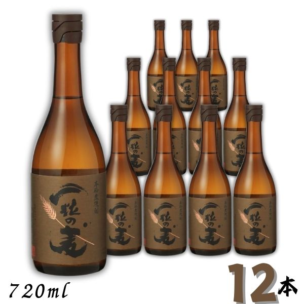 一粒の麦 25度 720ml 瓶1ケース 12本 麦焼酎 西酒造｜リカーアイランド
