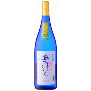 舞ここちブルーボトル 焼酎 25度 1.8L 1800ml 瓶 1ケース 6本 麦焼酎 光武酒造場