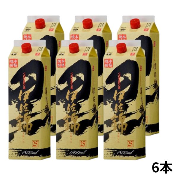 楽天市場】【芋焼酎】黒伊佐錦 25度 1.8L パック 1ケース 6本 1800ml