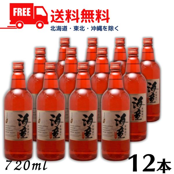 【送料無料】【芋焼酎】 海童 焼酎 祝の赤 25度 720ml 瓶 2ケース 12本 濱田酒造 【東北・北海道・沖縄・離島の一部を除く（東北は400円、北海道・沖縄はプラス1200円いただきます）】
