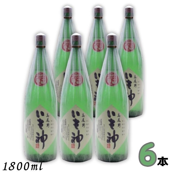【芋焼酎】いも神 25度 1.8Ｌ 瓶 1ケース 6本 1800ml 芋焼酎 神酒造
