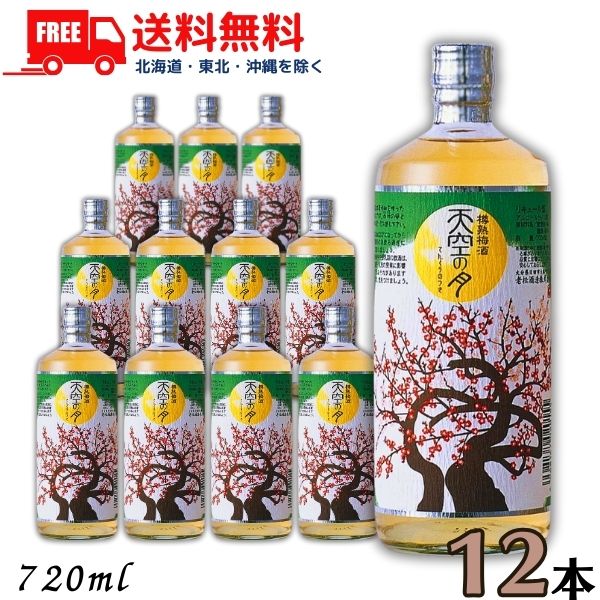 送料無料 天空の月 樽熟梅酒 12度 720ml 瓶 2ケース 12本 梅酒 老松酒造 【東北・北海道・沖縄・離島の一部を除く（東北は400円、北海道・沖縄はプラス1200円いただきます）】