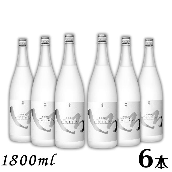 楽天市場】【米焼酎】白岳 25度 1.8L パック 1ケース 6本 1800ml