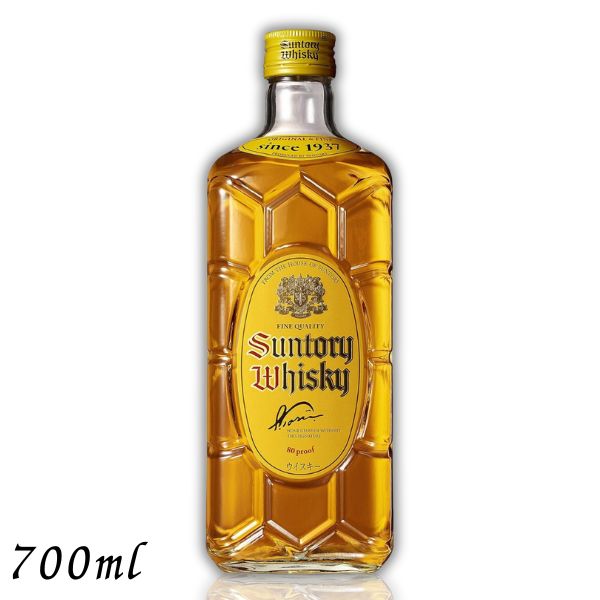 SUNTORY  サントリーウイスキー 角瓶　白角　12本　1ケース 送料無料<br>角瓶 白 白角 700ml×12本 国産 サントリー ブレン