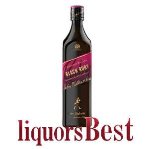 たか ジョニーウォーカー&富士 送料無料 ジョニーウォーカー ブラックルビー 40度 700ml 3本