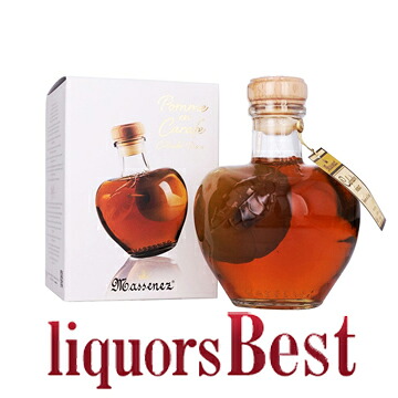 【ﾏﾗｿﾝ期間全品P2倍】 マスネ ポム プリゾニエール 箱付 (林檎の実入り) 40度 700ml（600ml＋果実) [リカーズベスト][全品ヤマト宅急便配送]【Massenez Apple Pomme Prisonniere Calvados りんご 蒸留酒 カルヴァドス ブランデー】