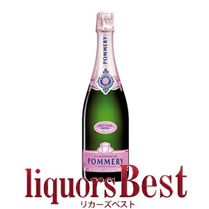 【ﾏﾗｿﾝ期間全品P2倍】 ポメリー・ブリュット・ロゼ 750ml 並行品 シャンパン_[リカーズベスト]_[全品ヤマト宅急便配送]