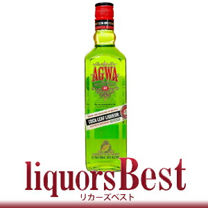 楽天市場】アグワ 30度 700ml コカの葉 リキュール 箱なし ボリビア