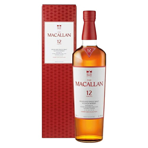 楽天市場】マッカラン12年 シェリーオーク 40度 700ml （専用BOX入