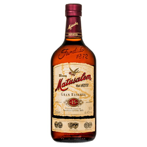 ロン マツサレム グランレゼルバ 15年 700ml 並行 40度 スピリッツ ラム rum