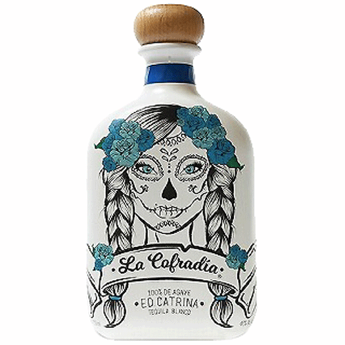 ラ コフラディア カトリーナ ブランコ ガラス瓶 750ml 40度 青 スピリッツ テキーラ 50年以上の歴史を持つテキーラの名門 ラ コフラディア の原酒を使用した限定品カトリーナが日本上陸 敬意を払い製作されたプレミアムブランドで Wevonline Org