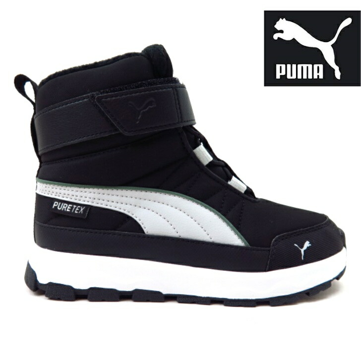 楽天市場】PUMA プーマ Nieve Boot WTR AC PS 380745 BK/W(03