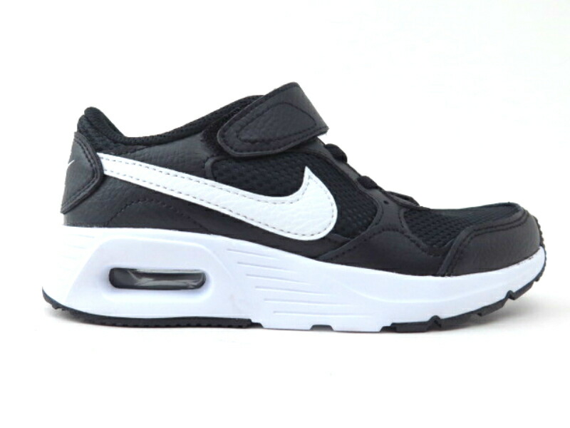 楽天市場 Nike ナイキ エアマックス Sc Psv Cz5356黒 白 マックスエアー 子供 スニーカーキッズ ジュニア マジック 男の子air Max Sc Psv ランニングシューズブラック ホワイト 002 ダンス 通学 体育 Lise
