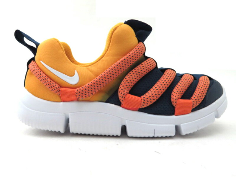 楽天市場 Nike ノーヴィス Ps Aq9661ナイキ キッズ ジュニア スニーカー シューズスリッポン 紐なし 子供靴 ダイナモオレンジ ネイビー 700 Lise