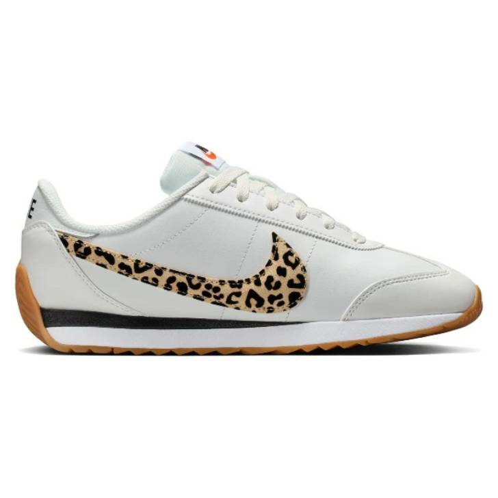 NIKE ナイキ Pacific Leather SE ＩＭ７３２８ 白いこと/レオパード(100) レディース パシフィック なめし革 SE 駈けっくら ウォーキング 心地よい スニーカー