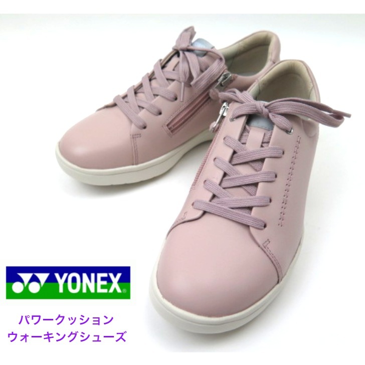 SALE開催中 YONEX ヨネックス LC112 ピンクパワークッション SHWLC112 レディーススニーカー シューズ ウォーキングシューズ紐靴  ファスナー付き3.5E おしゃれ 靴 カジュアルシューズ fucoa.cl