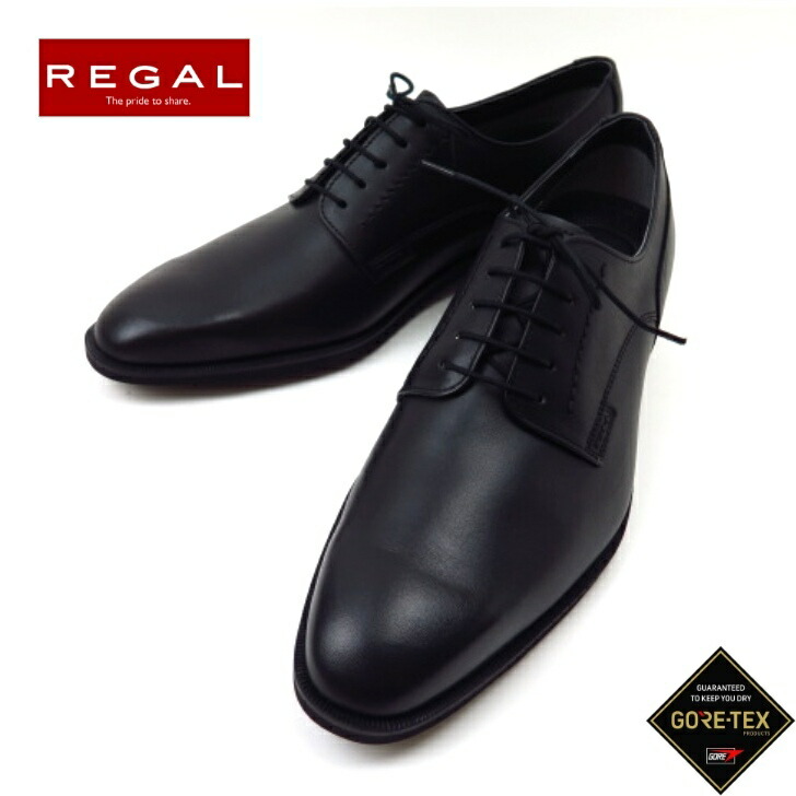 ■ほぼ新品　箱付■リーガル34CL■黒26.0■GORE-TEXゴアテックス REGAL リーガル プレーントゥ 34CL BLACK ブラック GORE-TEX