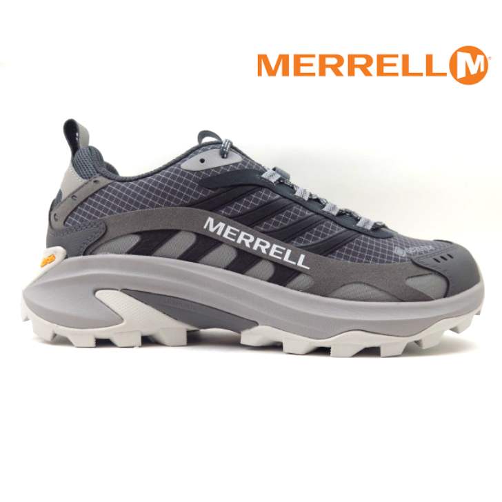 MERRELL メレル MOAB SPEED 2 GTXJ037515 アスファルト(ASPHALT)メンズ 紳士 モアブ スピード 2 ゴアテックス ダイバーストレイル シューズ ウォーキング ハイキング 防水 ローカット 登山靴 アウトドア|Lise