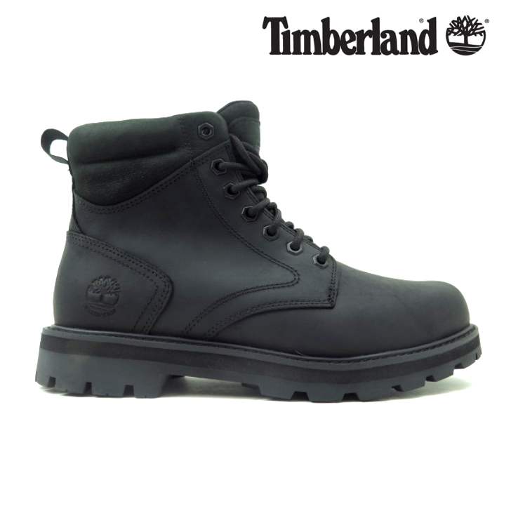 Timberland ティンバーランド BRITTON ROAD MID LACE WP BOOTA69UH ブラック(W02)メンズ ブリットン ロード ミッド レースアップ ウォータープルーフ ブーツ 防水 ショートブーツ 雨 雪｜Lise