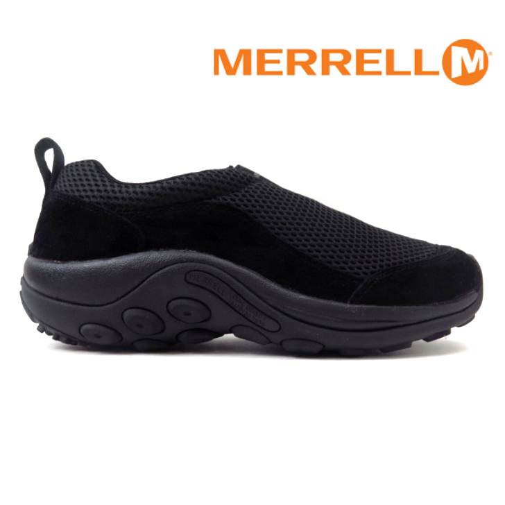 MERRELL メレル JUNGLE MOC BREEZE SE J ５００６４５ トリプルブラック(TBK) メンズ ジャングル モック ブリーズ スリッポン カジュアル キャンプ タウンユース アウトドア