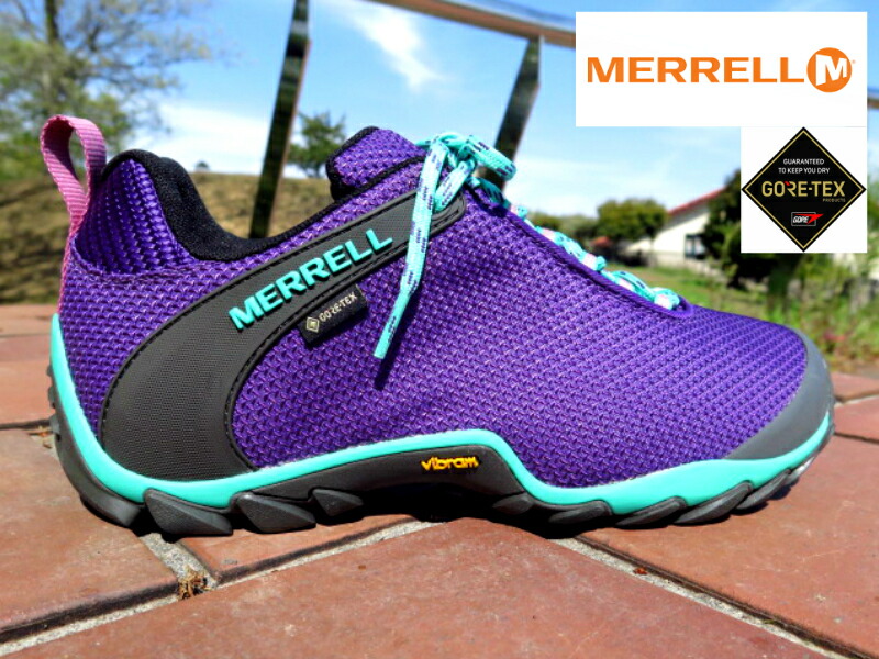 楽天市場 Merrell メレル カメレオン ８ ストーム ゴアテックス Acai J Chameleon 8 Storm Gore Tex パープルレディース スニーカー アウトドア 防水 トレッキング シューズウォーキング 山登り キャンプ 里山 女性 森ガール 山ガール Lise