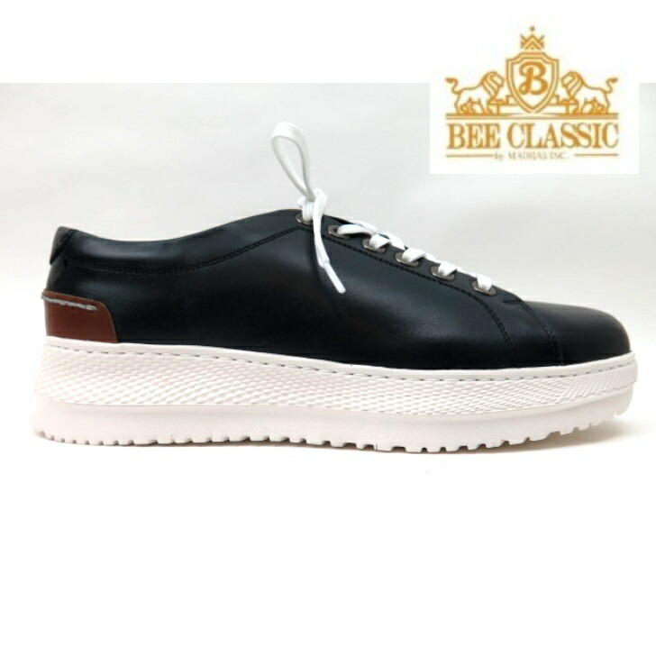 madras マドラス BEE CLASSIC ビークラシックCB7505 ブラック メンズ ビジネスシューズカジュアル ビジカジ  エフォートレス レースアップカジュアルシューズ スニーカー