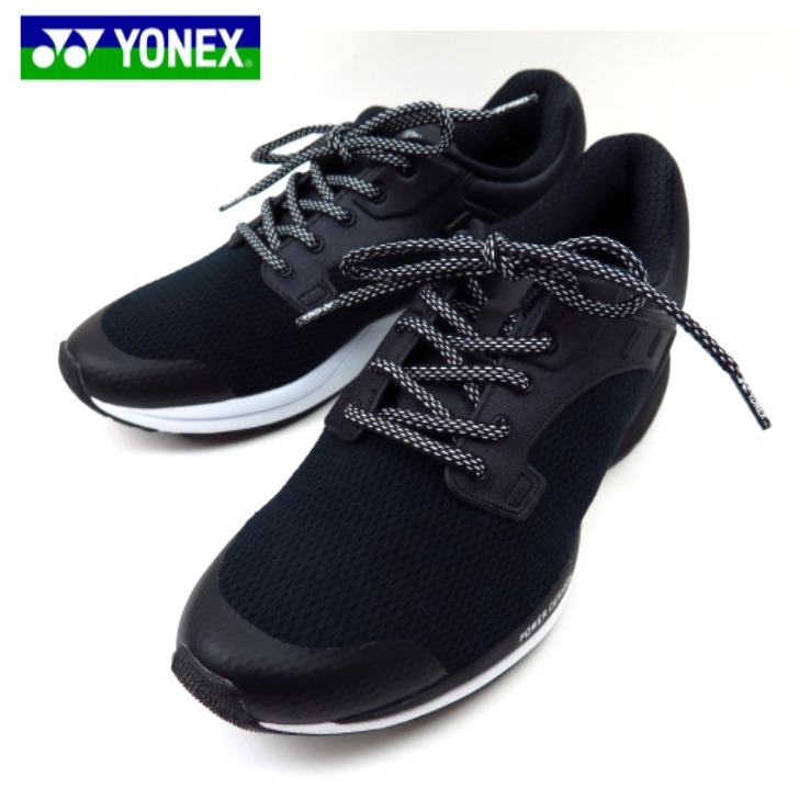 YONEX ヨネックス SHW116 黒いこと(007)力強さ座蒲団 ウォーキングシューズ 幅ひろいメンズ レディース  小股走り 駈けっくら スニーカー 抗菌 防臭 相応う性 歩き分かりやすい