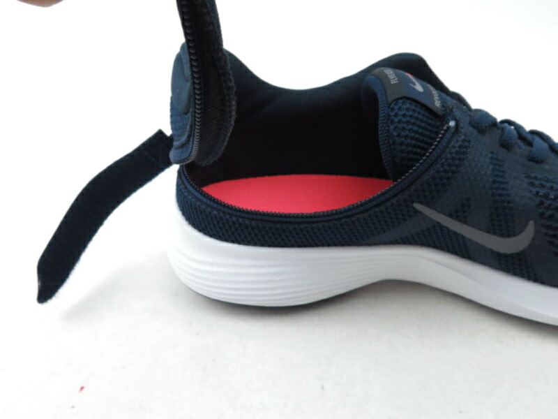 楽天市場 Nike レボリューション4 フライイース 1729 Nvナイキ ネイビー ランニングシューズ幅広 靴 紐無しマジック ファスナー 男 メンズスニーカーユニバーサルデザイン ゆったり ランニングシューズ Lise