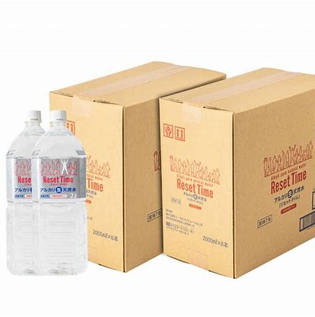 リセットタイム ResetTime 2L&times;60本 (2L&times;6本入り&times;10箱）7年 保存 硝酸態窒素ゼロ アルカリ 生天然水 ナチュラル ミネラルウォーター メーカー直送 正規品お取り扱い店｜リッスショップ　店 12,247円