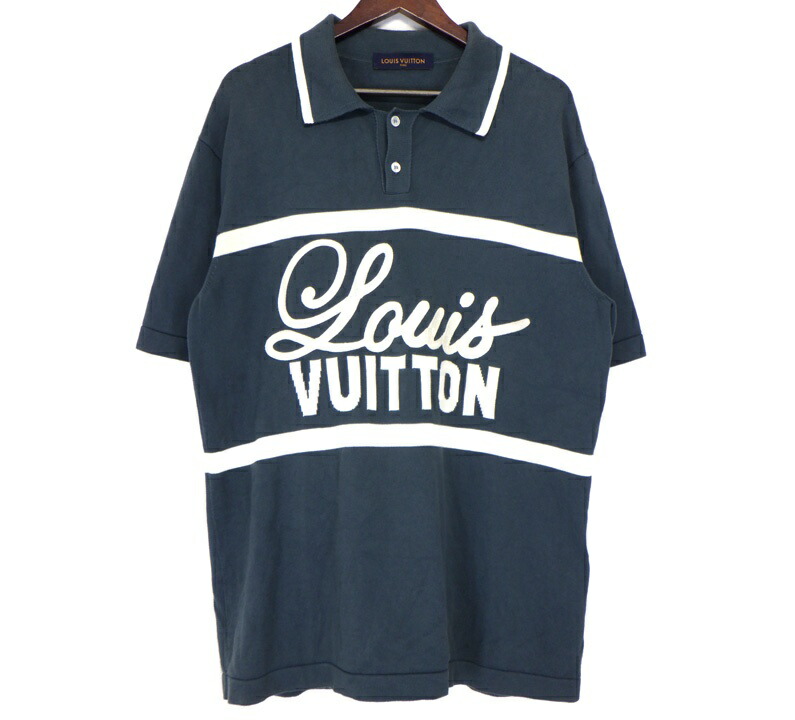 【極美品】ルイヴィトン　ポロシャツ　Mサイズ 広尾店】 極美品 ルイヴィトン Louis Vuitton ポロシャツ