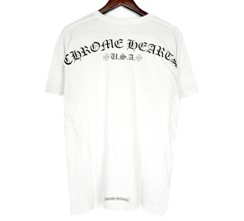 希少♪CH◆ レッド ダガー ロゴ ホワイト Tシャツ 楽天市場】CHROME HEARTS Eye Chart Pink Dagger T-Shirt クロム