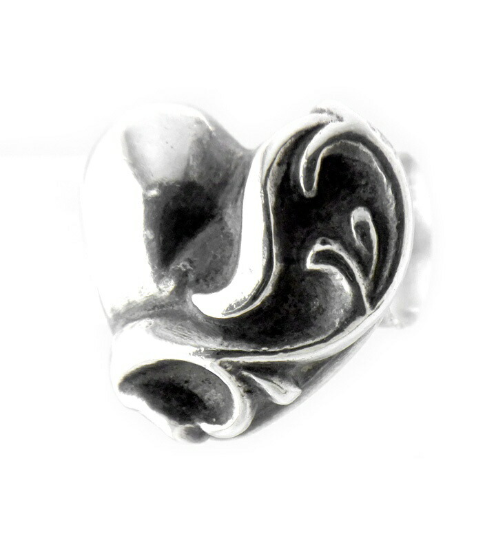 バリカー Chrome Hearts ハート スタッド イヤリング　ピアス クロムハーツ ハート スタッド シルバー ピアス / CHROME HEARTS