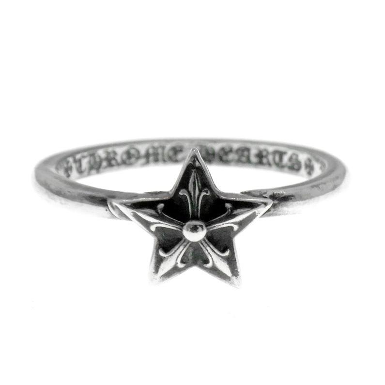 【CHROME HEARTS】シルバー バブルガム 3スター リング 楽天市場】CHROME HEARTS 22K 3 STARS BUBBLEGUM RING クロム