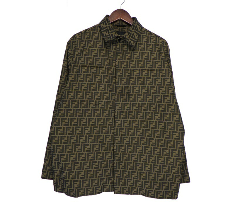FENDI ブラックシースルー シャツ 長袖Ｍサイズ FENDI（シャツ/ブラウス(長袖/七分)）のフリマアイテム一覧