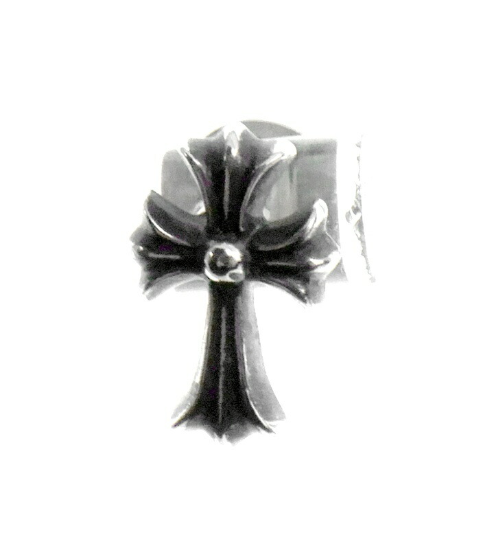 クロムハーツ LRG CH PLS/ラージCHプラススタッド シルバーピアス CHROME HEARTS クロムハーツ LRG CH PLS ラージCHプラススタッド