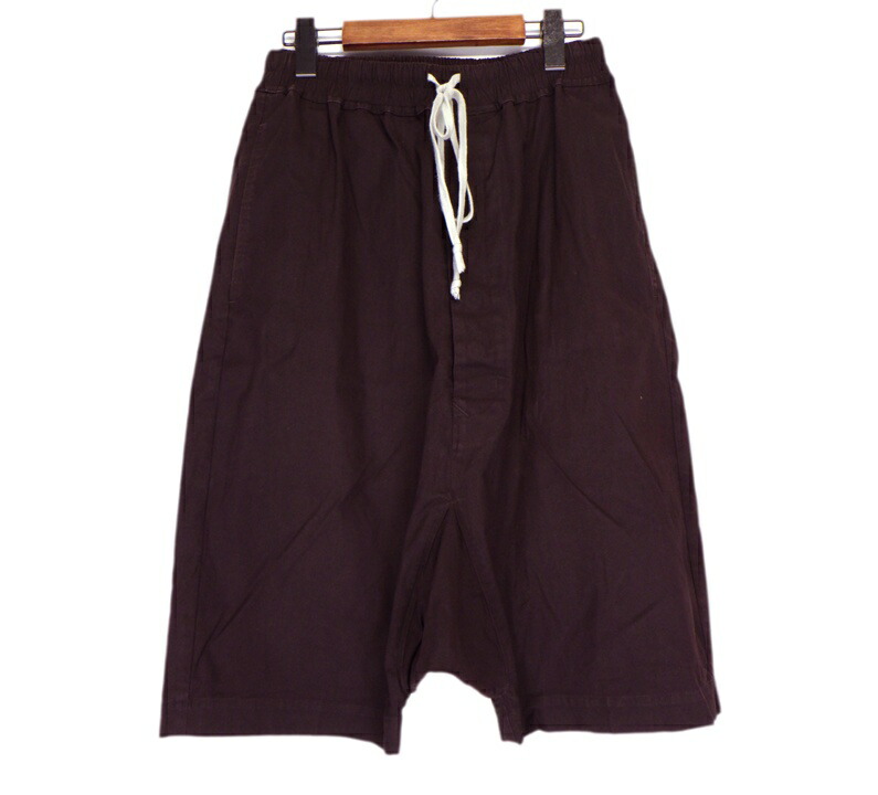 RICK OWENS リックオウエンス BELA PODS サルエル ショーツ Rick Owens リックオウエンス SS25 BELA PODS / BLK - NUBIAN