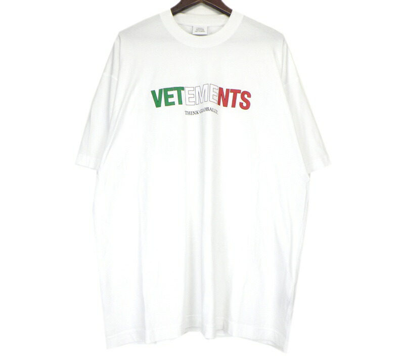 XSサイズ VETEMENTS 22ss ワールドツアー Tシャツ adfdd1a454bbc7571a9f48b604883a