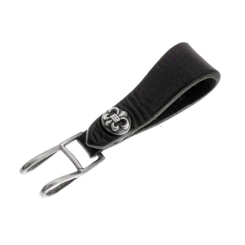 インボイス有り　クロムハーツ BELT LOOP クロスボールレザーベルトループ 楽天市場】【中古】 CHROME HEARTS クロムハーツ ベルトループ