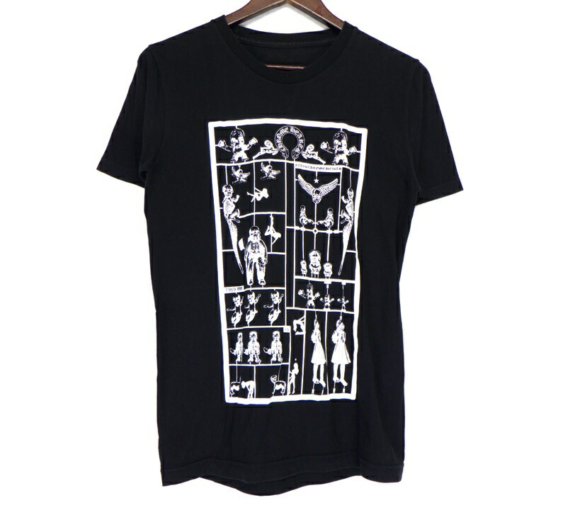 L★CHROME HEARTS FOTI スティックマン Tシャツ コットン Chrome hearts foti cotton - Gem