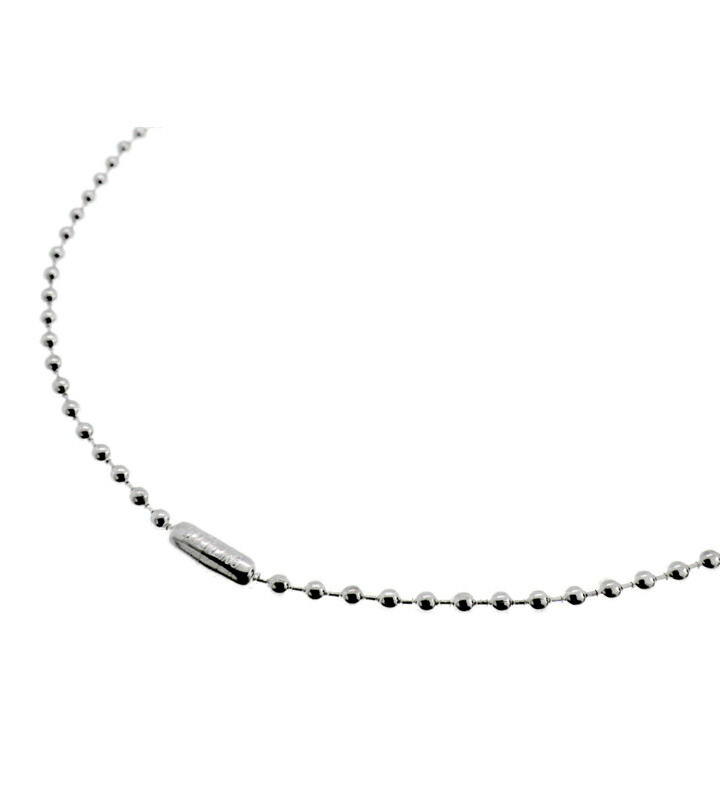 楽天市場】CHROME HEARTS SILVER BALL CHAIN NECKLACE シルバー ボール