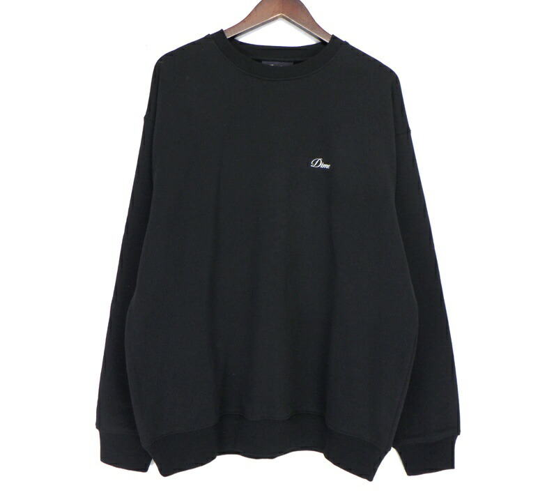 Dime ブラック クルーネックスウェット 楽天市場】Dime トレーナー ダイム スウェット CLASSIC SMALL