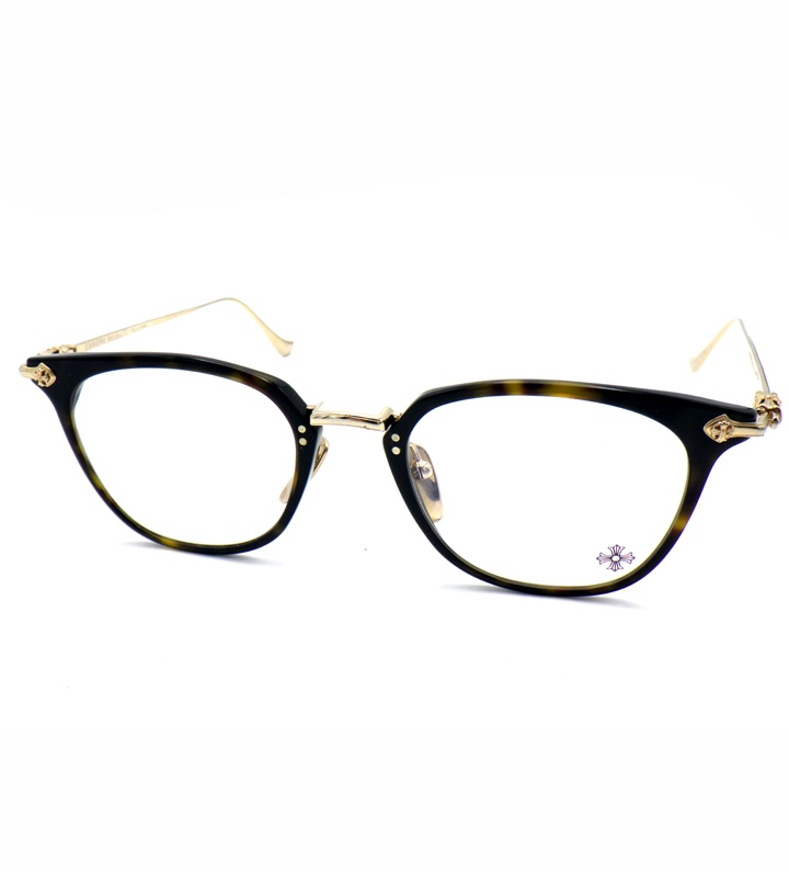 クロムハーツ 眼鏡 サングラス クロムハーツ フローラル クロス スクエア メガネ サングラス (CHROME