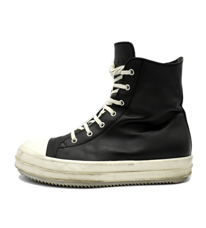 楽天市場】【中古】Rick Owens × CONVERSE DBL DRKSTAR BLACK HI CUT
