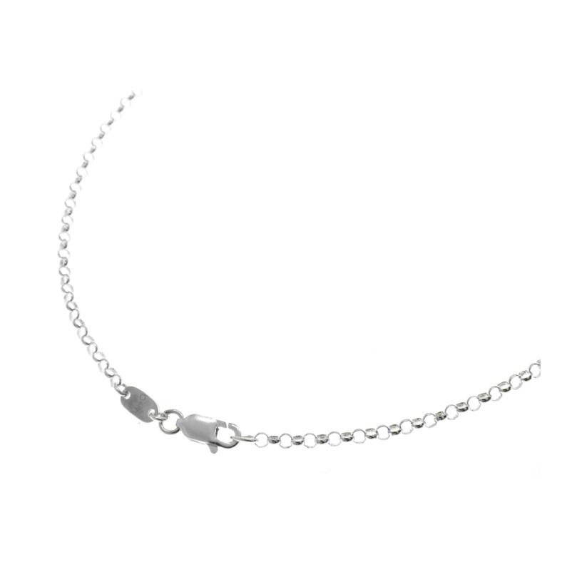 一 御手々赤いこと エム レイディアス ONE HUNDRED M RADIUS 【 CHAIN R20 】 しろがね色 一巻き チェーン店 頸飾り 大いさ20inch 47946【中古】 ネックレスチェーン-ジュエリー・アクセサリー-メンズジュエリー・アクセサリー