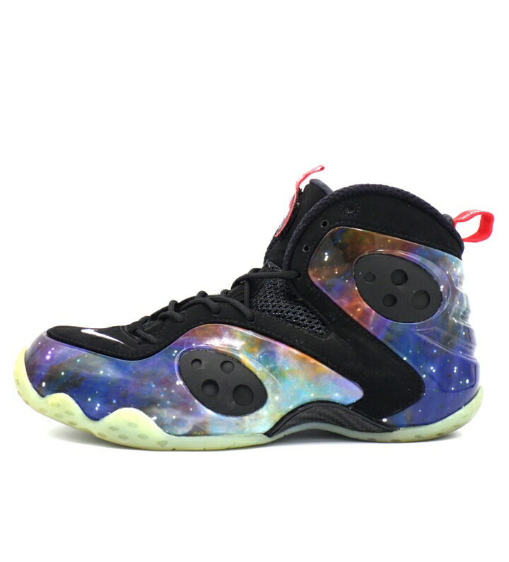 ナイキ NIKE 【 Zoom Rookie Galaxy CI2120 001 】 望遠レンズ 洟垂れ小僧 銀河系 スニーカー 黒いこと 大きさ27珊 f30467【中古】