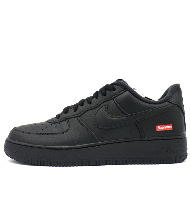 ナイキ NIKE × シュプリーム Supreme 【 AIR FORCE 1 LOW BLACK CU9225 001 】 エア湖 フォース 1 置き目 黒いこと スニーカー 大きさ27珊 f30510【中古】