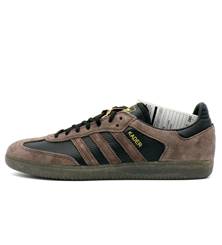 アディダス adidas ×ケイダー シイラ Kader Sylla 【 SAMBA ADV IF9235 】 サンバ ADV 中核グループ黒いこと 赤銅色 チュインガム スニーカー 赤銅色×黒いこと 大いさ28糎 f30551 【中古】