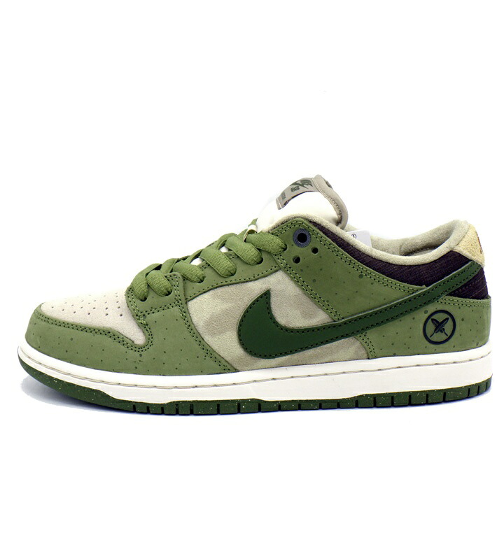 ナイキ NIKE × Yuto Horigome 堀米雄斗 【 SB DUNK LOW Matcha HF8022 300 】 SB ダンク 置き目 抹茶 スニーカー 緑であること 大きさ26.5珊 49469 【中古】
