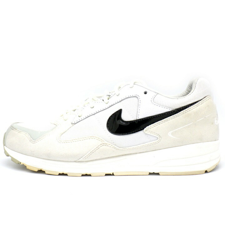 ナイキ NIKE × フィア オブ 大御神 FEAR OF GOD 【 AIR SKYLON 2 White BQ2752 100 】 大気圏 天の原ロン 2 白いこと 置き目とり捨てる スニーカー 白いこと×黒いこと 大きさ27糎 h7871【中古】