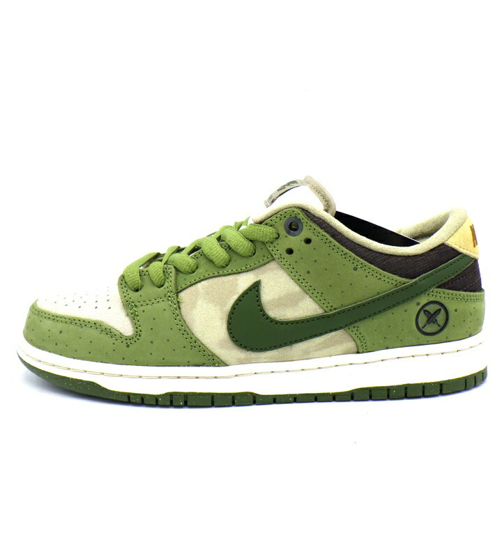 ナイキ NIKE × Yuto Horigome 堀米雄斗 【 SB DUNK LOW Matcha HF8022 300 】 SB ダンク 置き目 抹茶 スニーカー 緑であること 大きさ26.5珊 49868【中古】